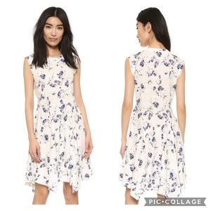 EUC Rebecca Taylor Meteor Sleeveless Linen Dress